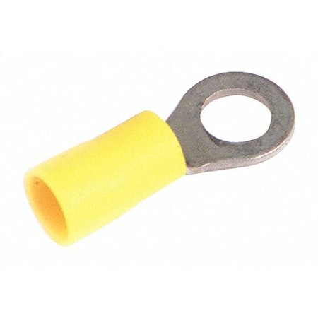 Ring Terminal, #8 to #10 Stud Size, 600 V, Vinyl Insulated, 100 PK MPN:83-2504