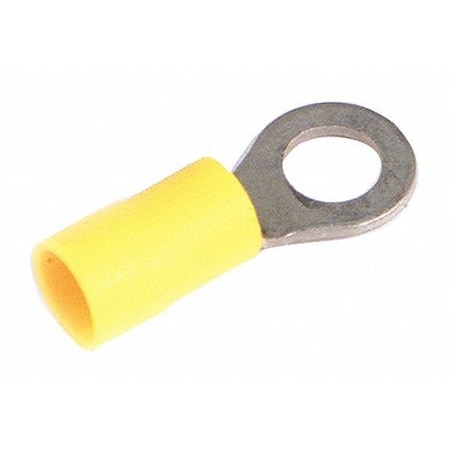 Ring Terminal, 3/8 in Stud Size, 600 V, Vinyl Insulated, 100 PK MPN:83-2507