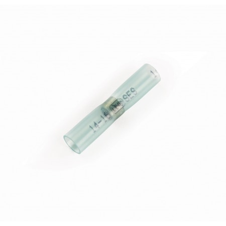 Butt Splice Wire Connector, 14 AWG Max, Blue, Polyolefin Insulation, 600 V, 100 PK MPN:83-2614