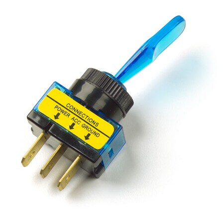Toggle Switch, On/Off, Glow, Blue, 20A MPN:82-1908