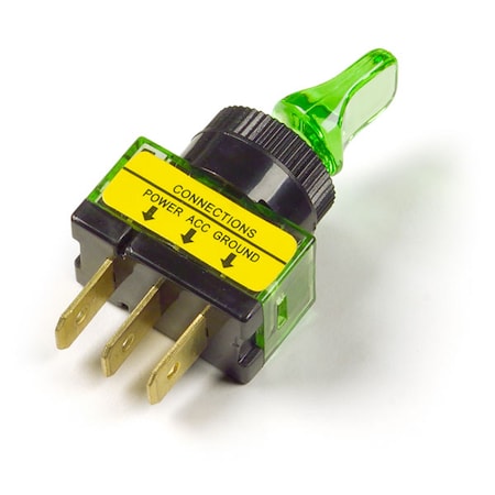 Toggle Switch, On/Off, D/Bill, Green, 20A MPN:82-1911