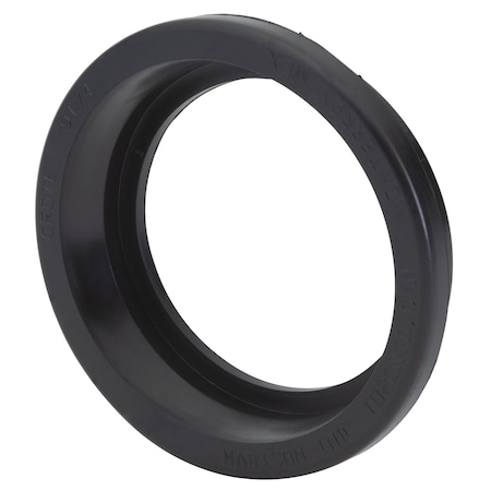 Grommet, Round, Black, PVC, Style 1 MPN:91740