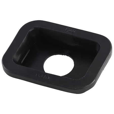 Grommet, Round, Black, SBR, Style 1, PK50 MPN:93402