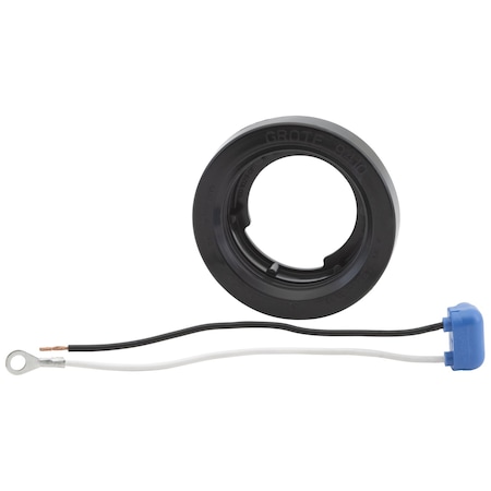 Grommet, Round, Black, PVC, Style 1 MPN:94100