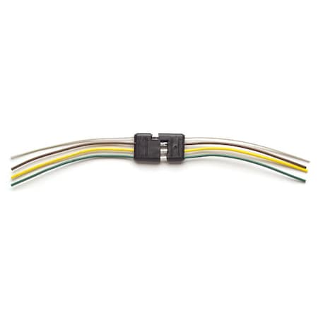 Connector, Flat, 4-Pole, 16 Gauge MPN:82-1030