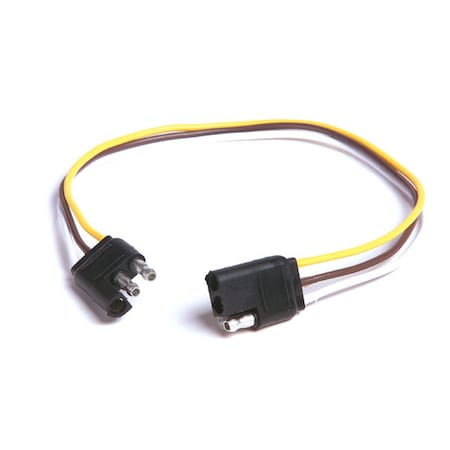 Connector, Flat, 3-Pole, 16 Gauge MPN:82-1033