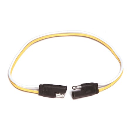 Connector, Flat, 2-Pole, 10 Gauge MPN:82-1035