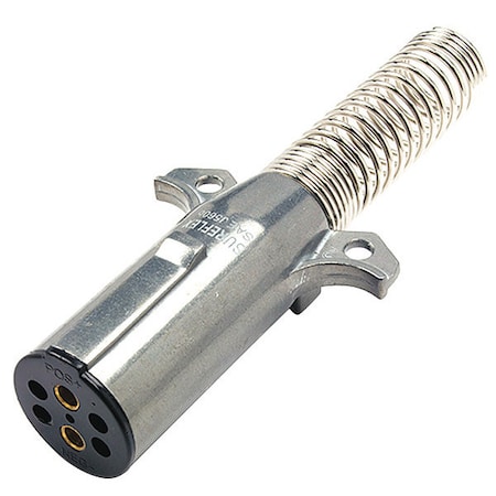 Trailer Plug, Spring, 2 Pole, Vertical Pin MPN:82-1042V