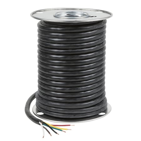 Cable, PVC, 6 Cond, 16 ga., 100 ft. Spool MPN:82-5623
