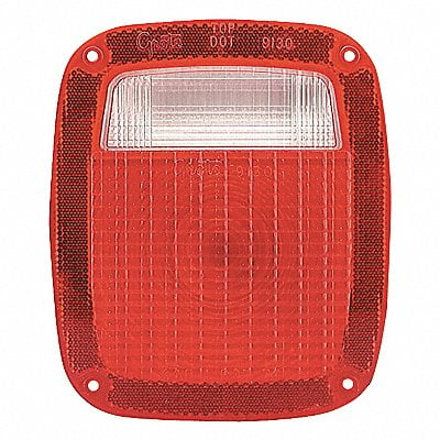 Replacement Lens Square Red MPN:91302