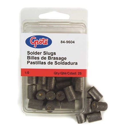 Solder Pellet with Flux, Black, PK25 MPN:84-9604