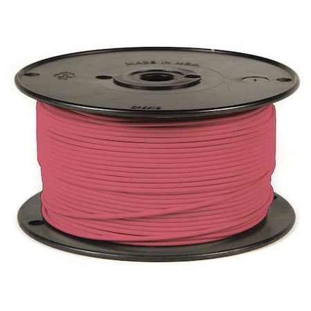 Primary Wire, GPT, 14 AWG, 1C C, Pink, PVC, Stranded, 60V, 100 ft. MPN:87-7014