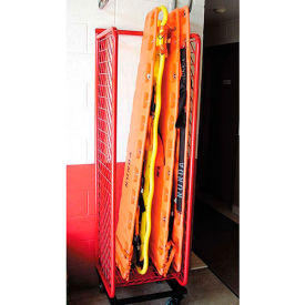 Red Rack™ Mobile Back Board Rack Locker 20