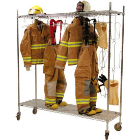 Ready Rack® Mobile Air Dry Laundry Rack Locker 72
