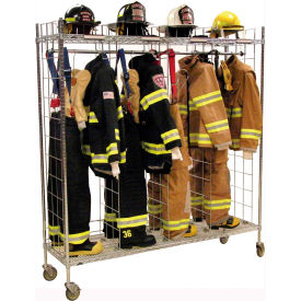 Ready Rack® 3 Section Mobile Gear Storage Rack Locker 72