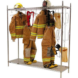 Ready Rack® Freestanding Air Dry Laundry Rack Locker DPF - Chrome DPF
