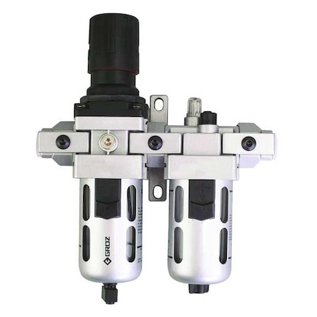 Filter/Regulator/Lubricator, 1/4In, 53cfm MPN:7DX38