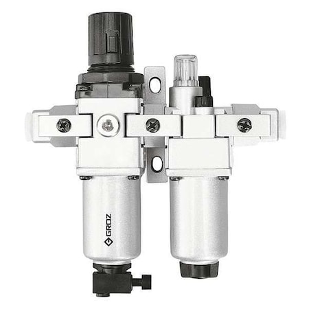 Filter/Regulator/Lubricator, 1/2In, 99psi MPN:7DX41