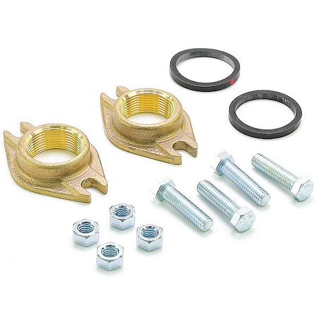 Flange, Stainless Steel, FNPT, 1 1/4 in MPN:96409356