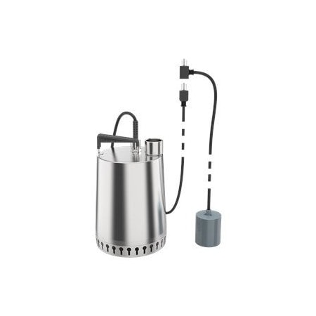 SubmersibleSumpPump, 3m, 12.625in H, 115VAC MPN:96847167