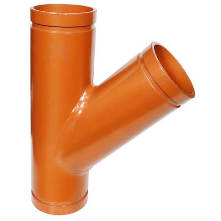 45Lateral, Wye, DI, Grooved4