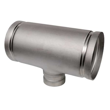 Reducing Tee, 304 Stainless Steel, Grooved, 4 x 4 x 2 in, Schedule 10 MPN:1330007995