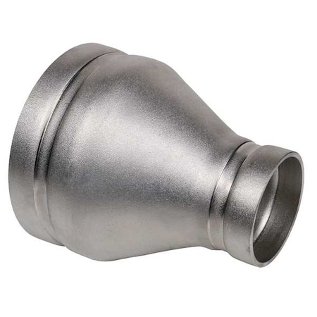 Concentric Reducer Coupling, 2 x 1 1/2 in, Grooved, 304 Stainless Steel, Schedule 10 MPN:1330008645