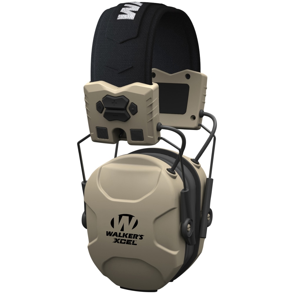 Walkers Game Ear XCEL 100 Digital Electronic Muff With Voice Clarity, 6 1/16 x 6 15/16 x 3 3/4, Gray MPN:GWP-XSEM