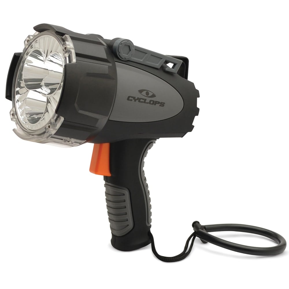 Cyclops REVO 3-Light 6000-Lumen Spotlight, 70W, Black MPN:CYC-SPL-6X
