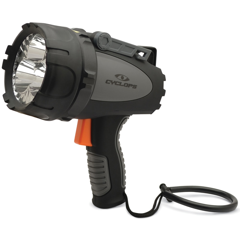 Cyclops REVO 3-Light 4500-Lumen Spotlight, 45W, Black MPN:CYC-SPL45X