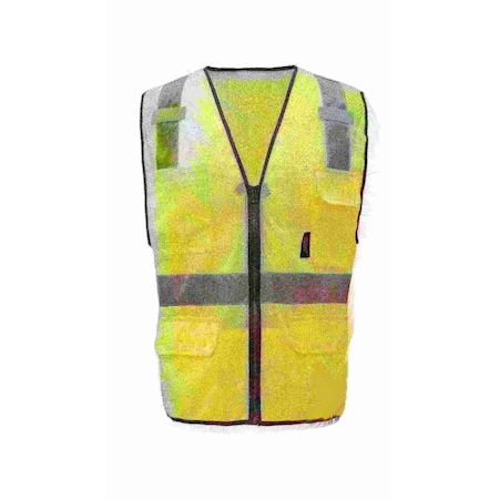 Standard Class 2 Two Tone Mesh Zipper MPN:1006-XL