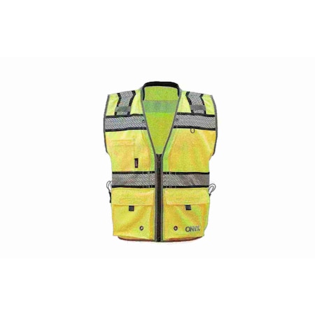Hype-Lite Class 2 Safety Vest w/Rflctn MPN:1602-4XL