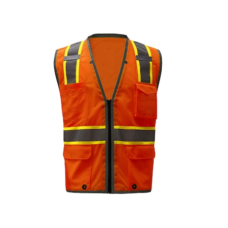 Premium Class 2 Brilliant Vest, Orange MPN:2702-5XL