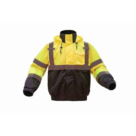 Hi-Vis Two Tone Short Sleeve Shirt, 100% Polyester Birdseye, Orange, M MPN:5112-MD