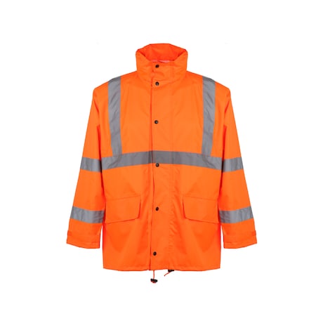 Hi-Vis Long Sleeve T-Shirt, 100% Polyester Birdseye, Lime, 5XL MPN:5505-5XL