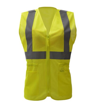 Hi-Vis Vest, Class 3 Lime, S/M MPN:7803-S/M