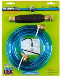 For 1-1/2 to 3 Inch Pipe, 6-3/8 Inch Cable Length, Handheld, Manual and Hand Drain Cleaner MPN:340