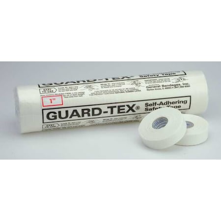 Safety Tape, White, 1 In. W, 30 yd. L, PK12 MPN:41008-1
