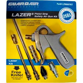 Guardair LZR6507KIT Lazer Pistol Grip Safety Air Gun Kit (Pkg) LZR6507KIT