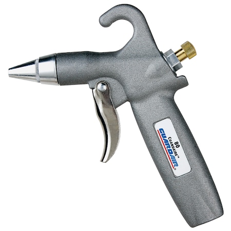 Air Gun, 1/4 in, FNPT, Alum, Gray MPN:80