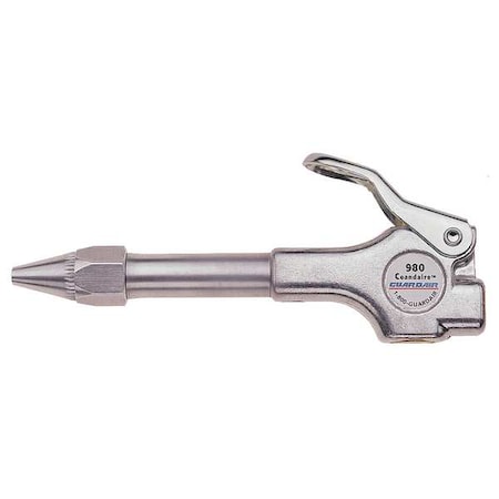 Air Gun, 1/4 in, FNPT, Alum, Silver MPN:980