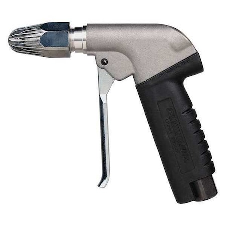 AirGun, 3/8in, FNPT, Alum, Silver;Black MPN:U74HT50