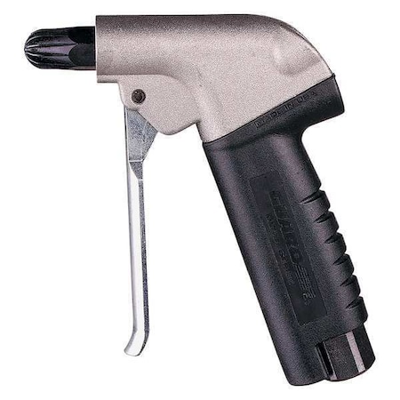 AirGun, 3/8in, FNPT, Alum, Silver;Black MPN:U74HTP