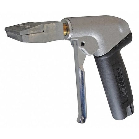 AirGun, 3/8in, FNPT, Alum, Silver;Black MPN:U74SFA