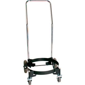 Guardair® PowerQUAD™ 20/30 Gallon Push Dolly Black/Metal PQ204
