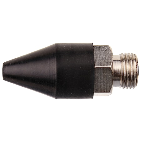 Air Gun Nozzle, 1/8 in, NPS, Rubber MPN:74NRT