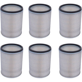 Guardair® PowerQUAD™ Standard Filter Metal/Black Pack of 6 PQ635PK