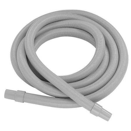 Vacuum Hose, 1-1/2 In x 10 ft, Gray, Nylon MPN:N69110