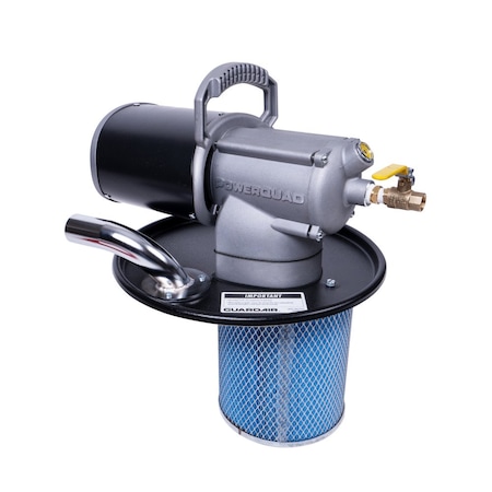 Pneumatic Drum-Top Vacuum Head, 5 gal, 20 - 45 cfm MPN:PQ05H125
