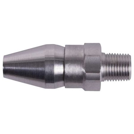 Air Gun Nozzle, Zinc, 1 51/64 in MPN:64AAN
